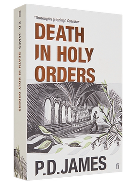P D 詹姆斯 神谕之死 英文原版 Death in Holy Orders P D James【中商原版】