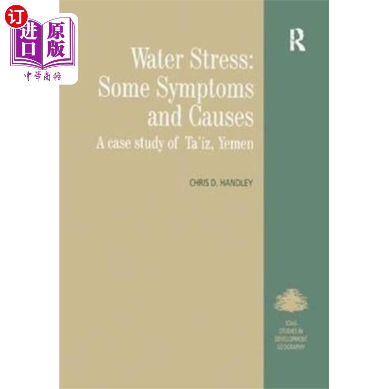 海外直订Water Stress: Some Symptoms and Causes 水压力:一些症状和原因
