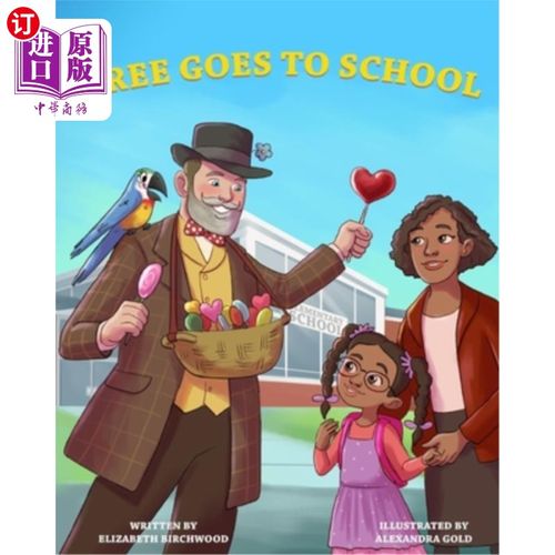 海外直订Bree Goes To School: A Fun and Interactive Children's Book, About, The First Day 布里上学：一个有趣的互动儿