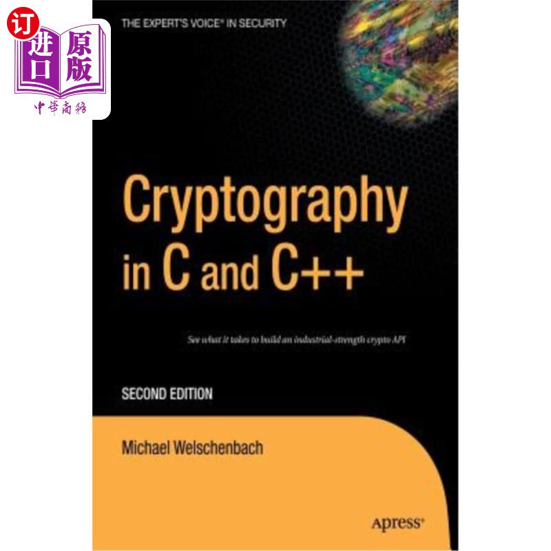 海外直订Cryptography in C and C++ C和c++中的密码学