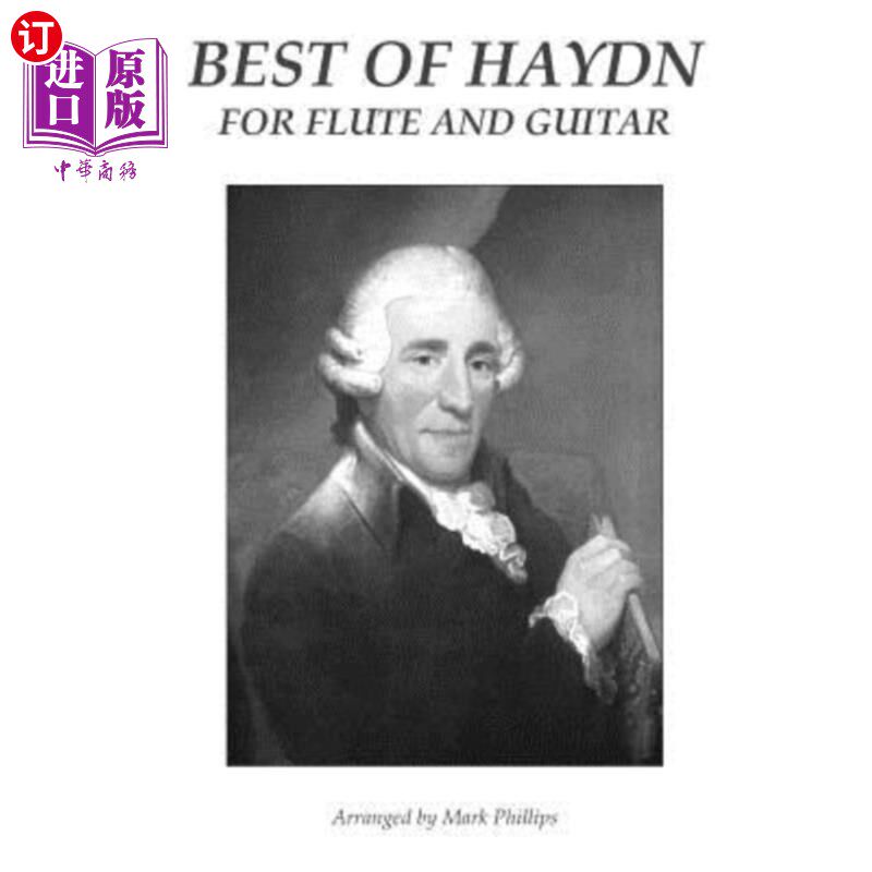 海外直订Best of Haydn for Flute and Guitar 海顿最好的长笛和吉他演奏家