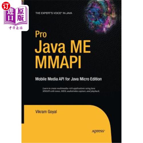 海外直订Pro Java ME MMAPI: Mobile Media API for Java Micro Edition Pro Java ME mapi:用于Java微版的移动媒体API