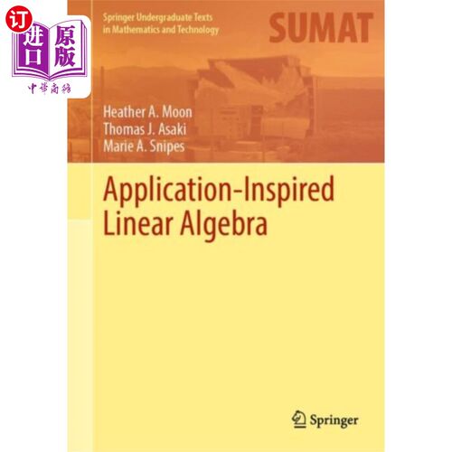 海外直订Application-Inspired Linear Algebra 应用型线性代数
