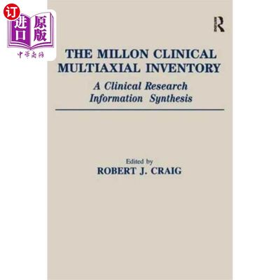 海外直订Millon Clinical Multiaxial Inventory 百万临床多轴量表