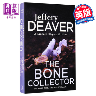 现货 林肯·莱姆系列之一 人骨拼图 Bone 英文原版 Collector The Deaver 中商原版 Jeffery