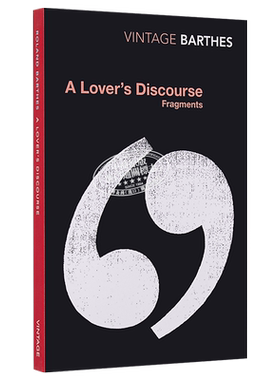 恋人絮语 豆瓣阅读 英文原版 A Lover's Discourse Roland Barthes【中商原版】
