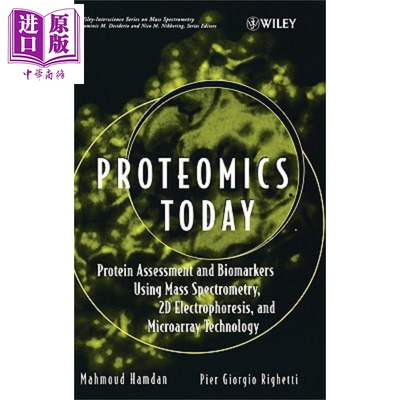 现货 今日蛋白组学 Proteomics Today Mahmoud Hamdan 英文原版【中商原版】wiley