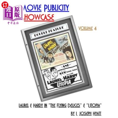 海外直订Movie Publicity Showcase Volume 4: Laurel and Hardy in 