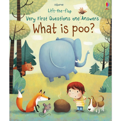 尤斯伯恩低幼启蒙翻翻学大便是什么Lift-the-Flap Very First Questions and Answers What is Poo 英文原版进口【中商原版】