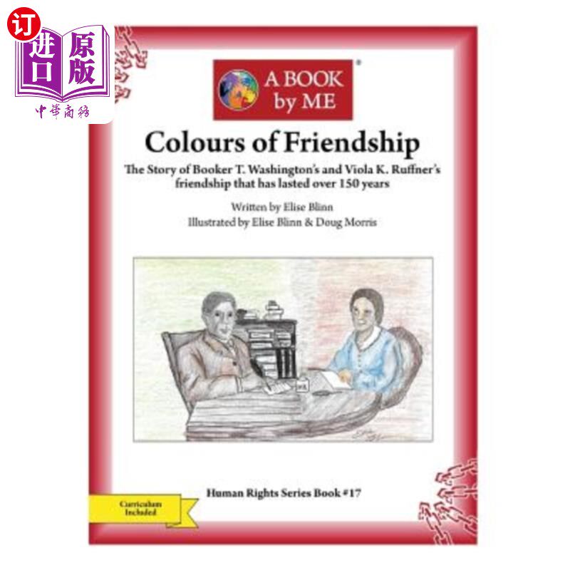 海外直订Colours of Friendship: The Story of Booker T. Washington's and Viola K. Ruffner' 友谊的颜色:布克·t·华盛顿和
