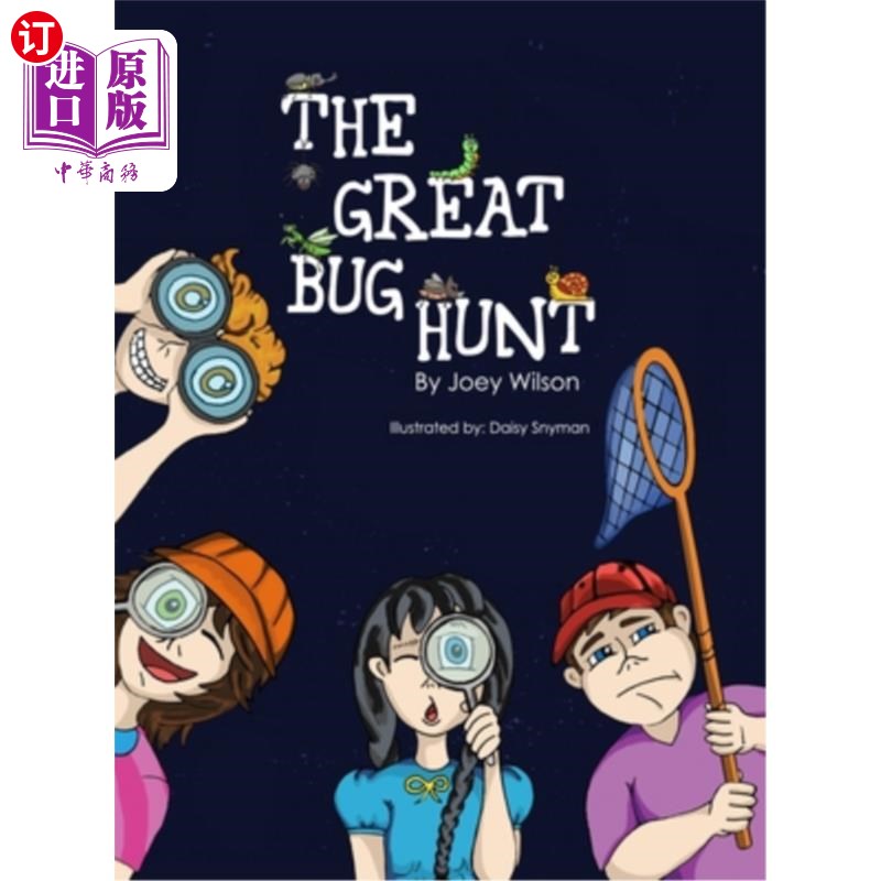 海外直订The Great Bug Hunt 大虫子搜寻