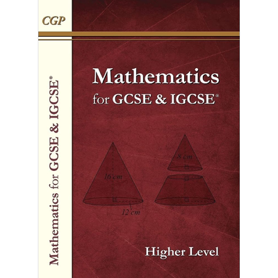 现货 英国CGP Maths for GCSE and IGCSE Textbook - Higher【中商原版】