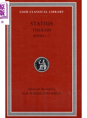 预售 斯塔提乌斯 卷一 Thebaid Volume I 英文原版 Statius 希腊文学【中商原版】