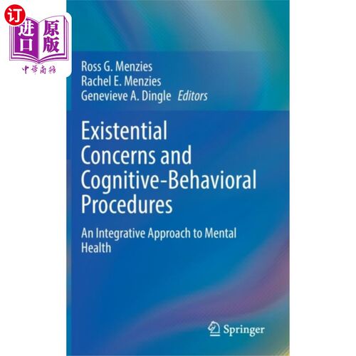 海外直订Existential Concerns and Cognitive-Behavioral Pr... 存在关注和认知行为程序