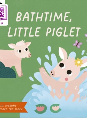 海外直订Bathtime, Little Piglet 洗澡时间到了，小猪
