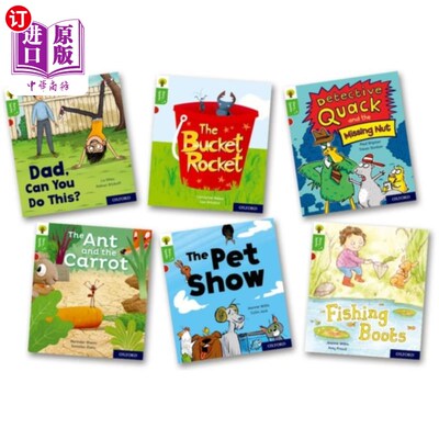 海外直订Oxford Reading Tree Story Sparks: Oxford Level 2... 牛津阅读树故事火花:牛津2级:混合包6