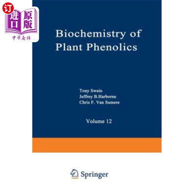 海外直订Biochemistry of Plant Phenolics 植物酚类生物化学