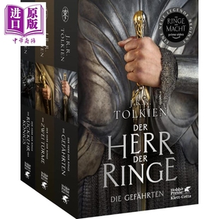 预售 der 经典 Ringe 德文原版 魔戒 Der 国际畅销流行故事 中商原版 指环王 电影版 Herr Tolkien JRR 奇幻小说 托尔金 德文版