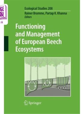 海外直订Functioning and Management of European Beech Ecosystems 欧洲山毛榉生态系统的功能和管理