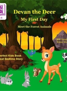 海外直订Devan the Deer My First Day: Meeting the Forest Animals 我的第一天:遇见森林动物