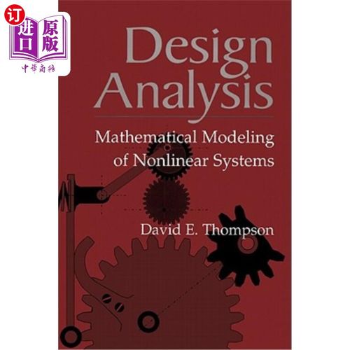 海外直订Design Analysis: Mathematical Modeling of Nonlinear Systems 设计分析：非线性系统的数学建模