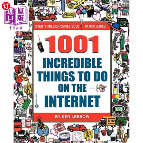 海外直订1001 Incredible Things to Do on the Internet 1001在互联网上做的不可思议的事情
