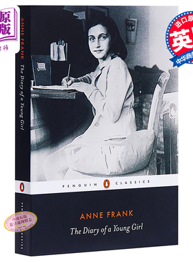 预售 【中商原版】企鹅黑色经典系列：安妮日记 英文原版 The Diary of a Young Girl / Anne Frank