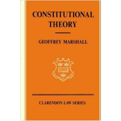 现货 宪政理论 Constitutional Theory 英文原版 Geoffrey Marshall【中商原版】
