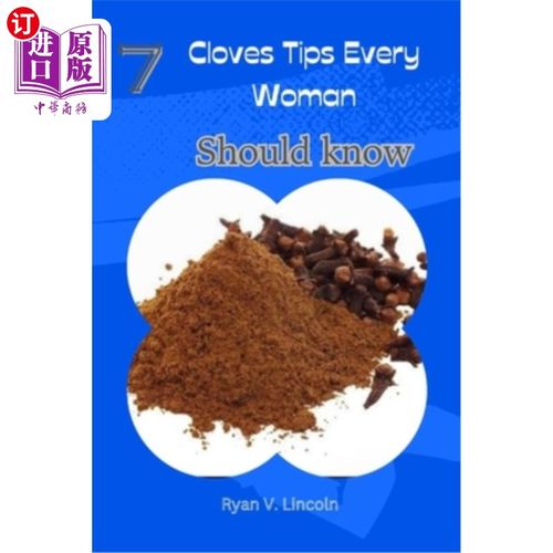 海外直订医药图书7 Cloves Tips Every Woman Should know 每个女人都应该知道的7个秘诀