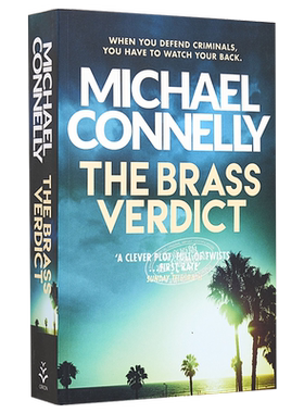 黄铜判决 豆瓣高分 英文原版 The Brass Verdict Michael Connelly【中商原版】