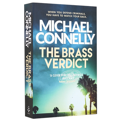 预售 黄铜判决 豆瓣高分 英文原版 The Brass Verdict Michael Connelly【中商原版】