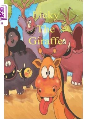 海外直订Licky the Giraffe 舔长颈鹿
