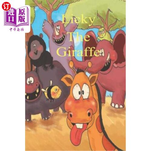 海外直订Licky the Giraffe 舔长颈鹿
