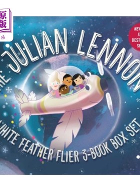 海外直订Julian Lennon White Feather Flier Set 朱利安·列侬白色羽毛传单套装