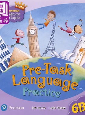 现货 LWTE GOLD PRE-TASK LANUGAGE PRACTICE 6B 英文原版 黄金版香港朗文小学英语综合练习【中商原版】