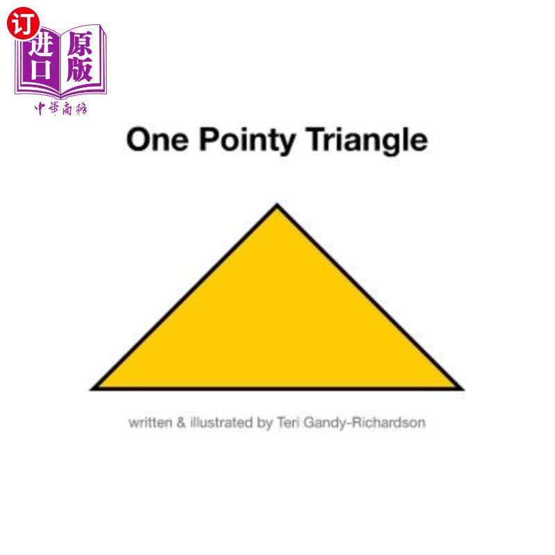 海外直订one pointy triangle 一个尖三角形