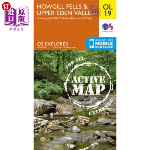 海外直订Howgill Fells Howgill瀑布