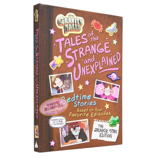预售 怪诞小镇 怪诞神奇故事 Gravity Falls Gravity Falls Tales of the Strange and Unexplained 英文原版 Disney Book 可搭比?