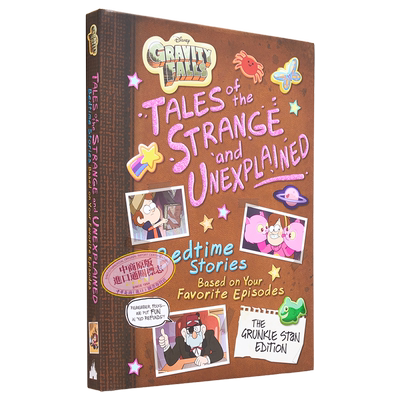 预售 怪诞小镇 怪诞神奇故事 Gravity Falls Gravity Falls Tales of the Strange and Unexplained 英文原版 Disney Book 可搭比?