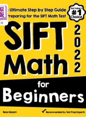 海外直订SIFT Math for Beginners: The Ultimate Step by Step Guide to Preparing for the SI SIFT数学初学者:最终一步一