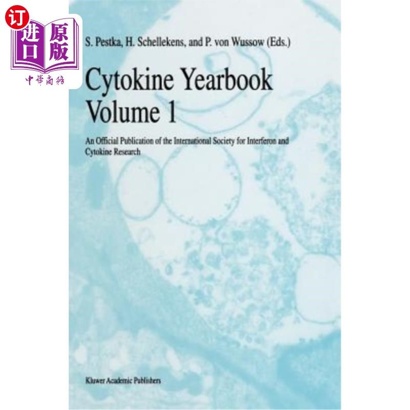 海外直订医药图书cytokine yearbook volume 1: an official