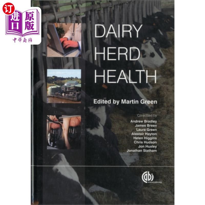 海外直订医药图书Dairy Herd Health 奶牛群健康