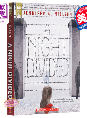 分离之夜 英文原版 A Night Divided 历史小说 Jennifer A Nielsen【中商原版】