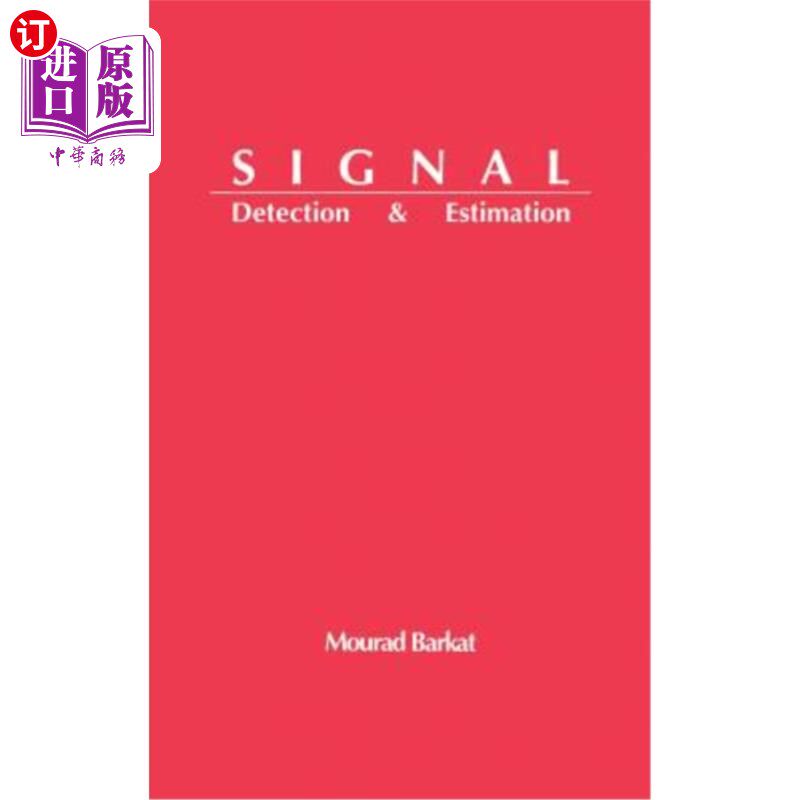 海外直订Signal Detection and Estimation 信号检测与估计