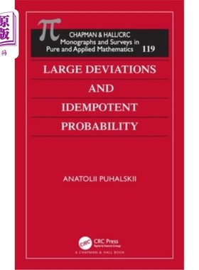 海外直订医药图书Large Deviations and Idempotent Probability 大偏差和幂等概率