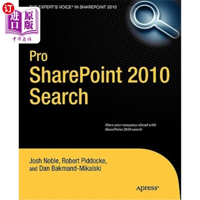 海外直订Pro Sharepoint 2010 Search Pro Sharepoint 2010搜索