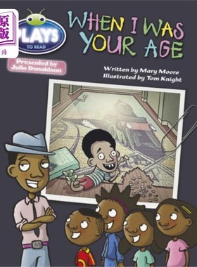 海外直订Julia Donaldson Plays Orange/1A When I Was Your Age 6-pack 茱莉亚·唐纳森在你6岁的时候玩橙色/1A