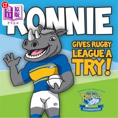 海外直订Ronnie Gives Rugby League a Try 罗尼尝试橄榄球联盟