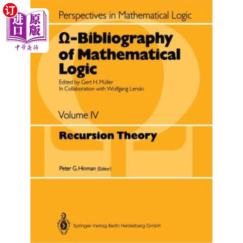 海外直订Ω-Bibliography of Mathematical Logic: Recursion Theory Ω；—数理逻辑书目：递归理论
