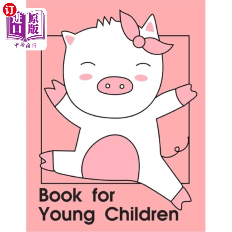 海外直订Book For Young Children: Coloring pages, Chrismas Coloring Book for adults relax儿童读物：彩页，圣诞彩页，